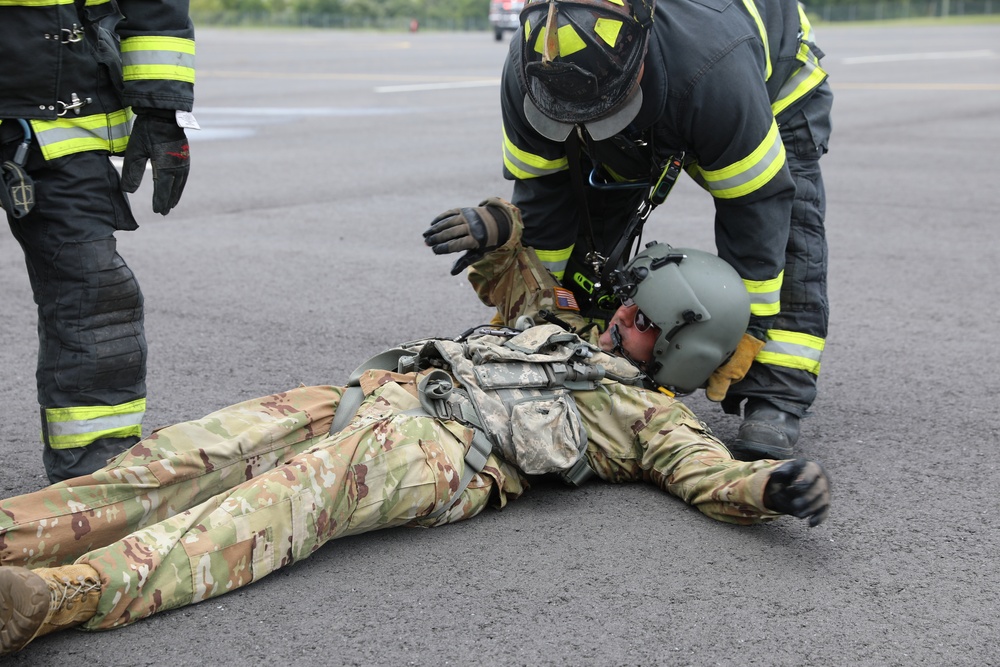 Aviation crash and rescue training