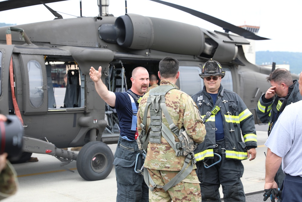 Aviation crash and rescue training