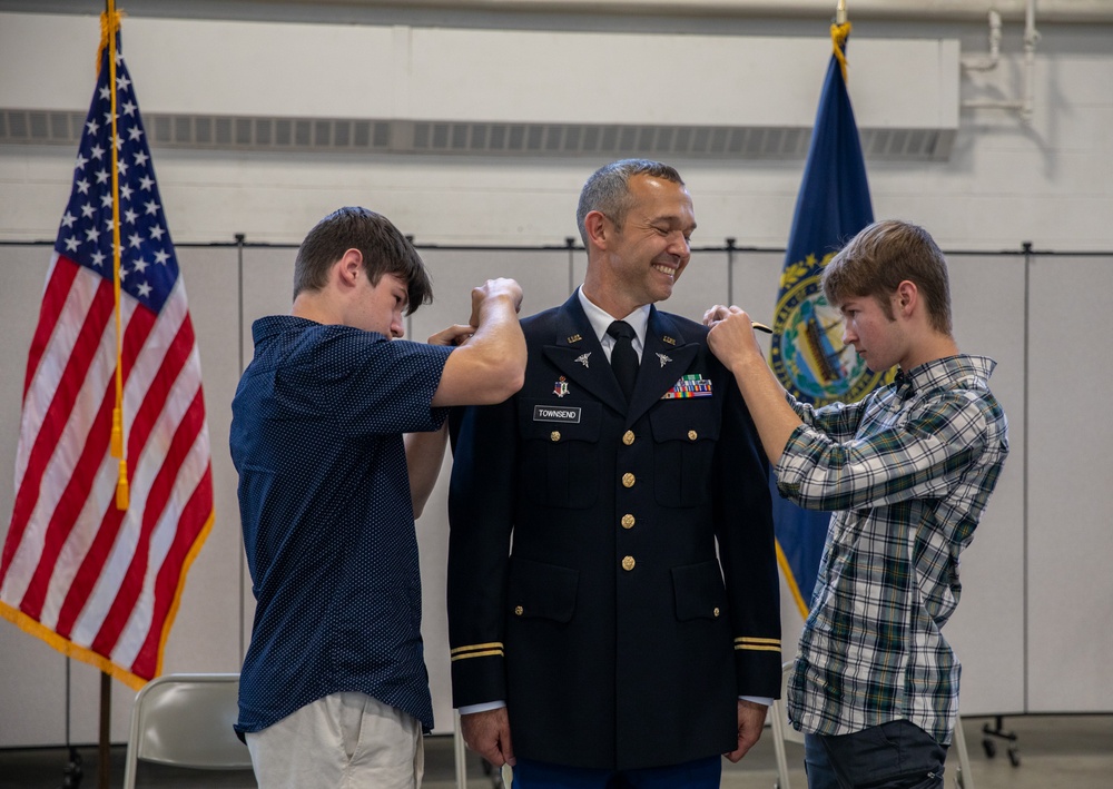 Lt. Col. Troy Townsend Promotion Ceremony