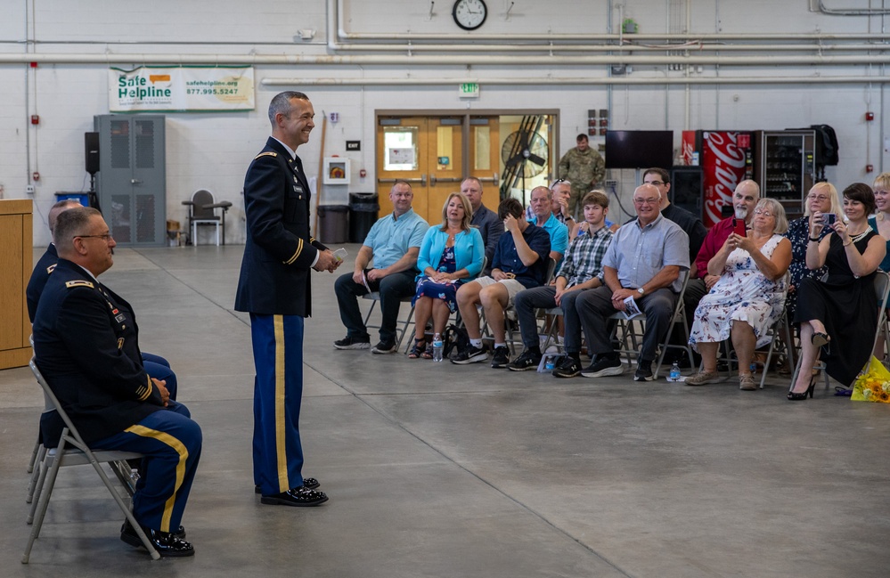 Lt. Col. Troy Townsend Promotion Ceremony