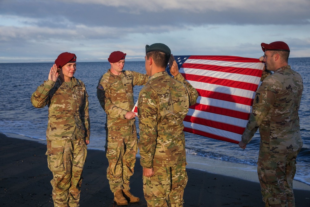 Cpl. Jadyn Graham Reenlistment