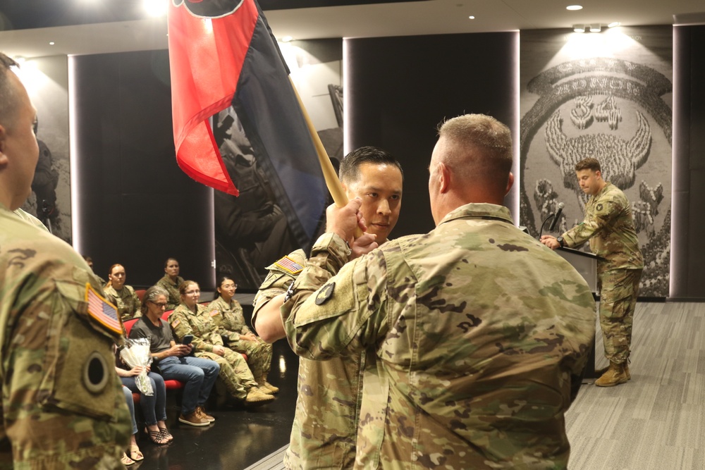 Change of Command for Alpha Company, 34th Red Bull Infantry Division