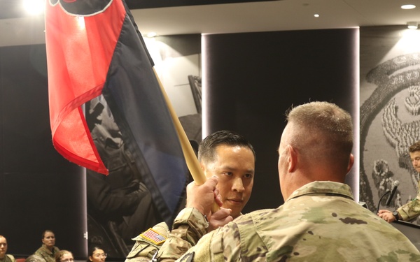 Change of Command for Alpha Company, 34th Red Bull Infantry Division