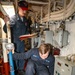 USS Benfold Conducts Routine Engineering Operations