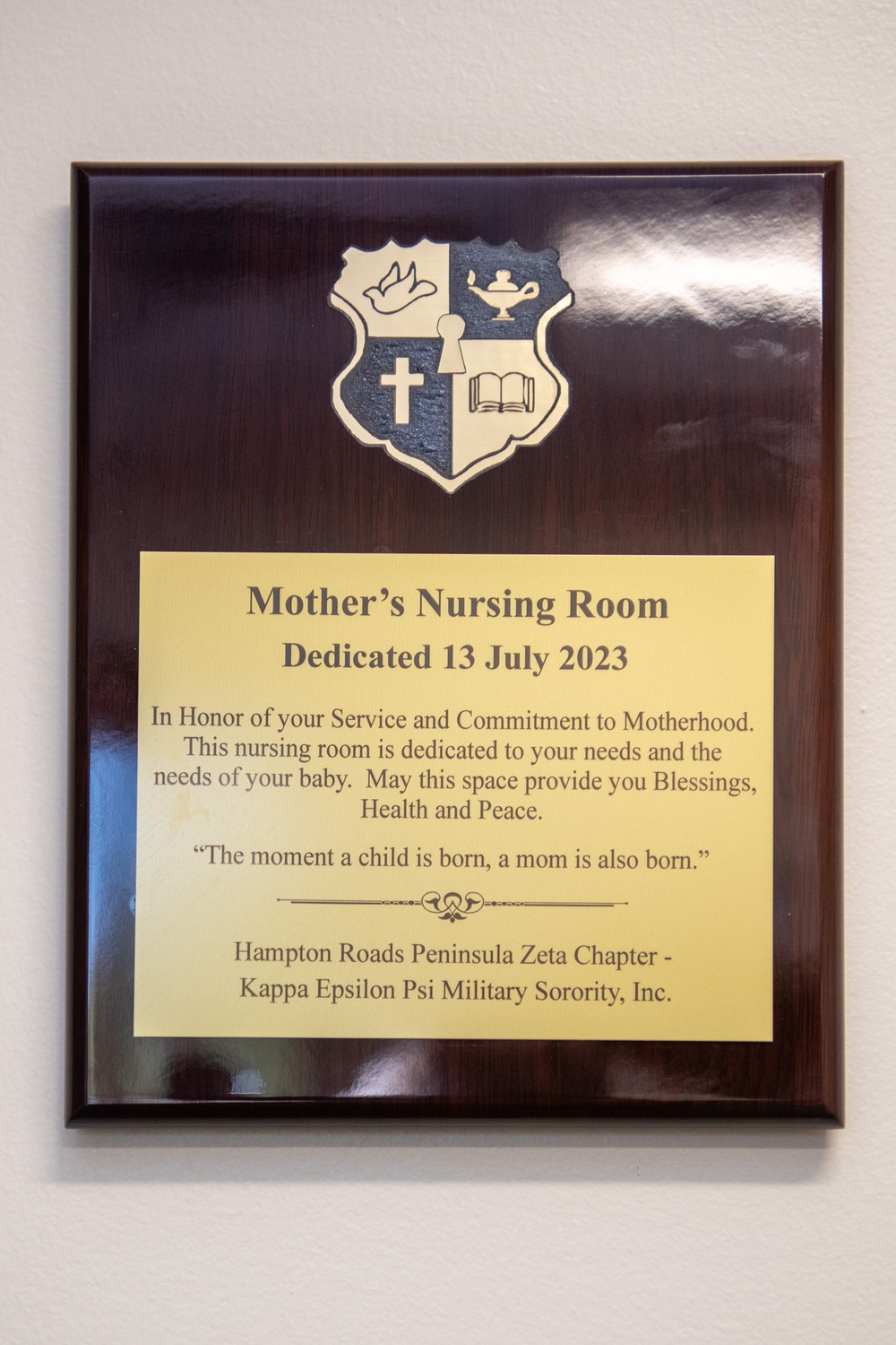 192nd Wing receives a Mother’s Room