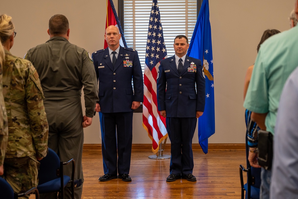 CMSgt Thomas Karnes promotion