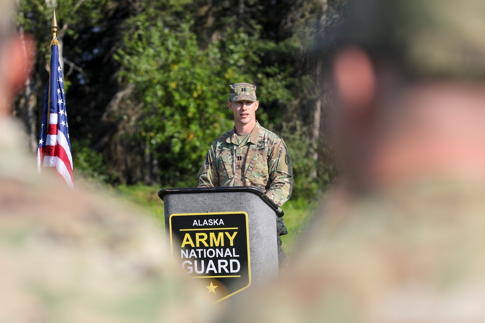 207th Engineer Utilities Detachment retires the colors