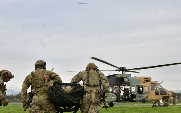 U.S. Special Operations servicemembers, Chilean Commandos participate in fast rope evolution in SOUTHERN STAR