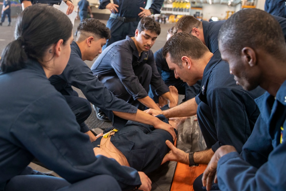 Stretcher Bearer Training