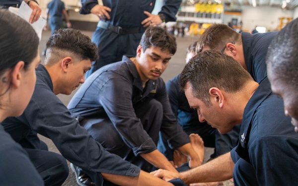 Stretcher Bearer Training