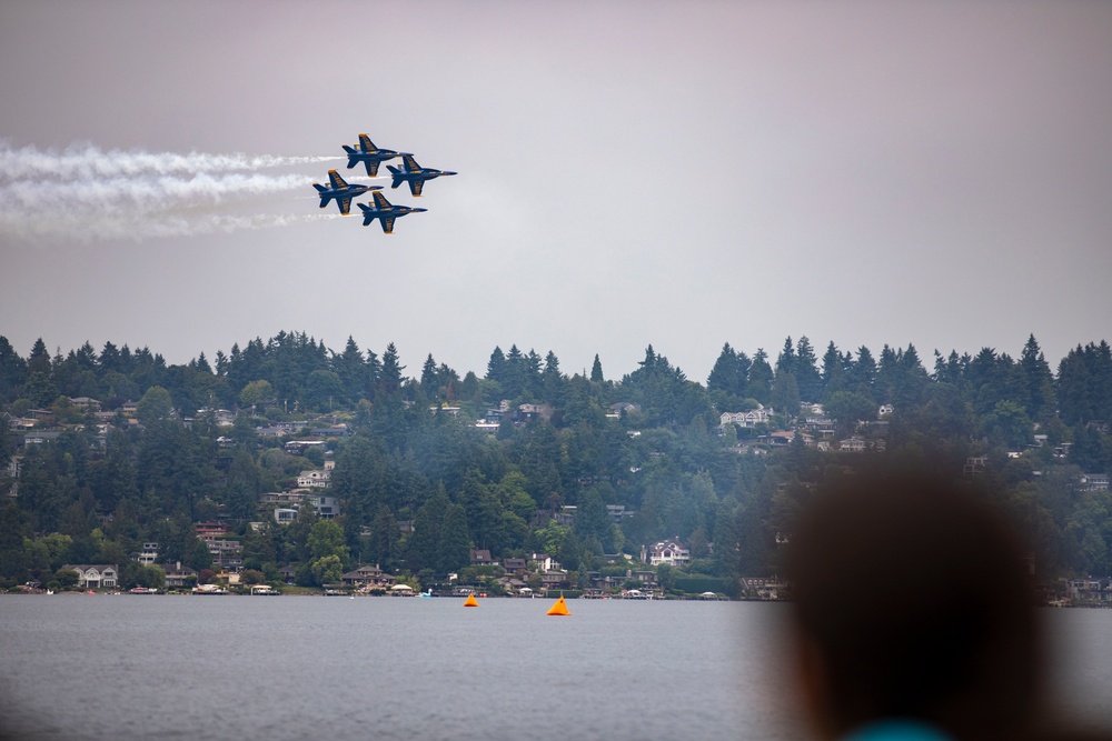 DVIDS - Images - Blue Angels Fly Over Lake Washington [Image 6 of 9]