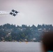 Blue Angels Fly Over Lake Washington