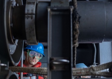 USS Bataan Refuels at Sea