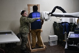 Navy Nuclear Medicine Technician serves during Guam Wellness IRT