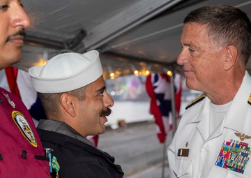 USS Barry hosts Seattle Fleet Week closing reception