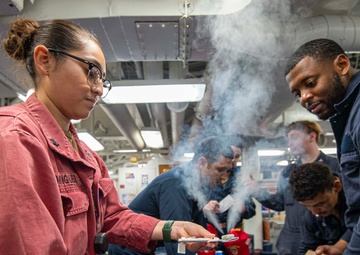 USS Paul Hamilton CBR Drill