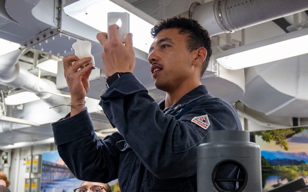 USS Paul Hamilton CBR Drill