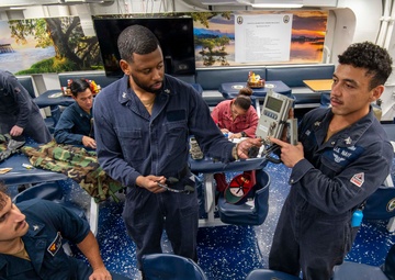 USS Paul Hamilton CBR Drill