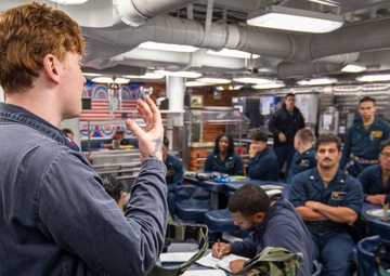 USS Paul Hamilton CBR Drill