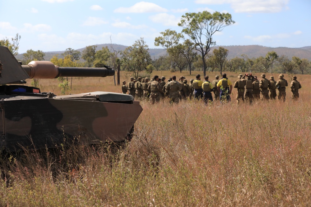 Comanche Company conduct live fire accuracy screening test