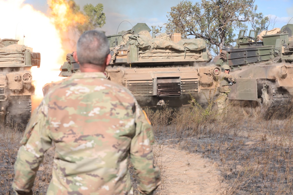 Comanche Company's Combined Live Fire Exercise Screening Test