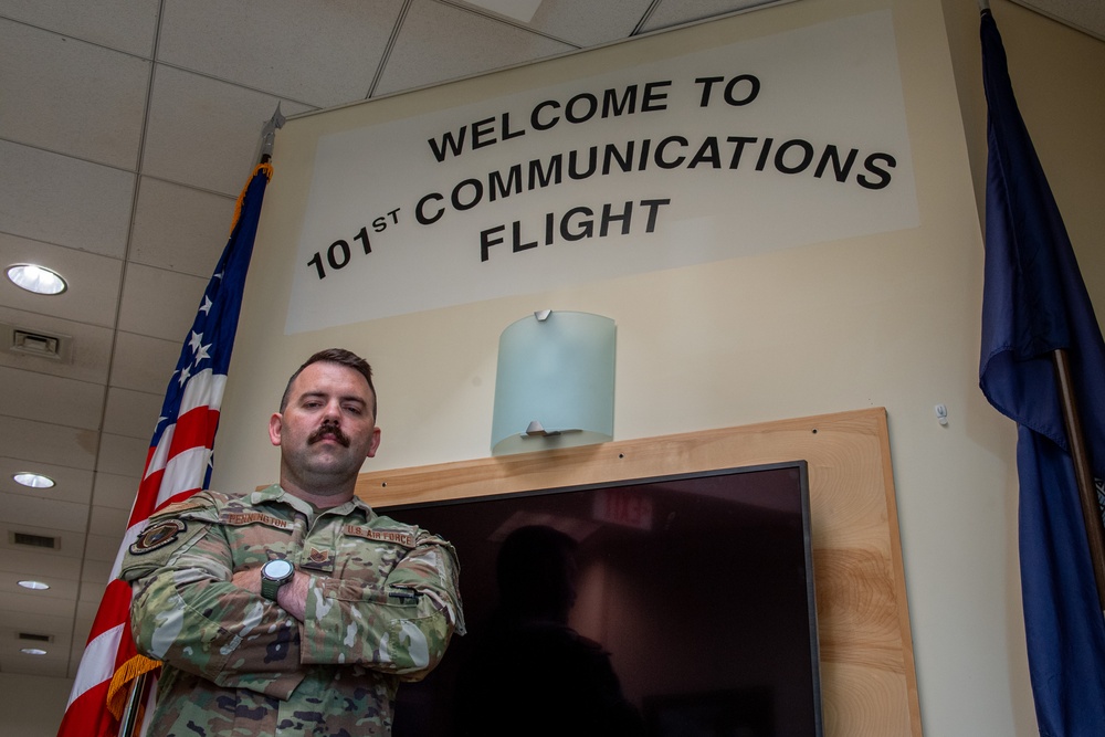 Young Leader Shines at the 101st Communication Squadron