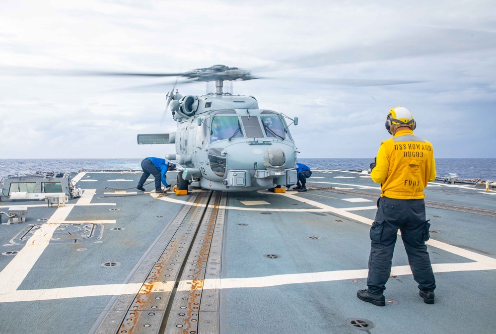 USS Howard (DDG 83) Flight Quarters