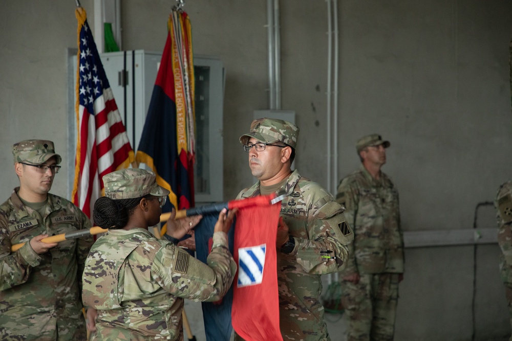Provider Soldiers hold company level transfer of authority ceremony