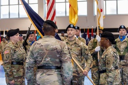 7th MSC Passes the Colors in Change of Command