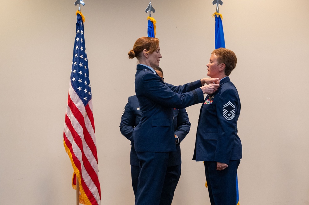 Senior Master Sgt. Baldelli retires after 36 years