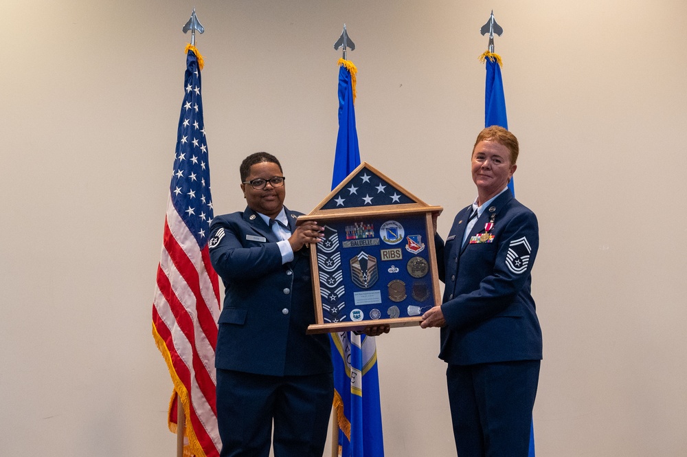 Senior Master Sgt. Baldelli retires after 36 years