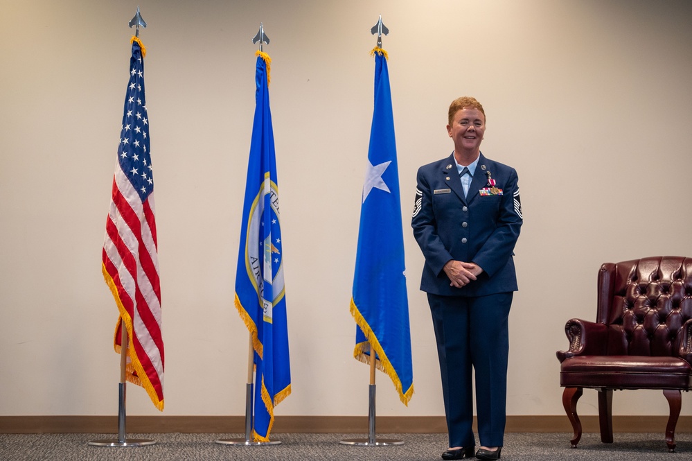Senior Master Sgt. Baldelli retires after 36 years