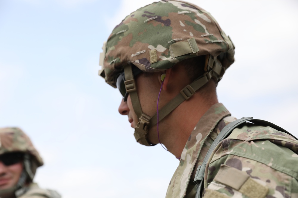 M2 machine gun qualification at Fort Indiantown Gap