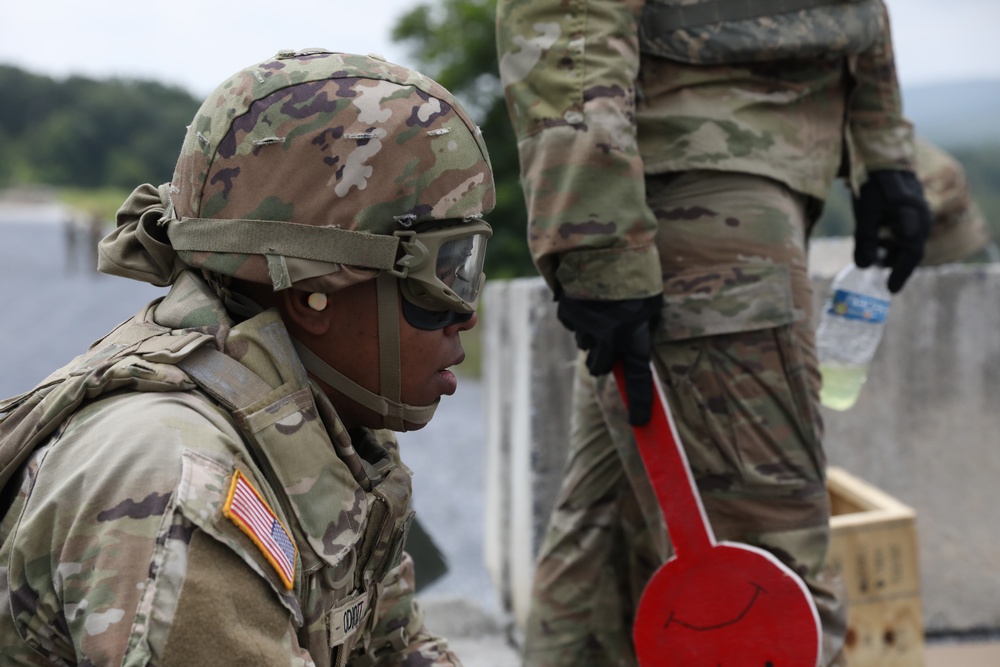 M2 machine gun qualification at Fort Indiantown Gap