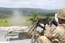 M2 machine gun qualification at Fort Indiantown Gap