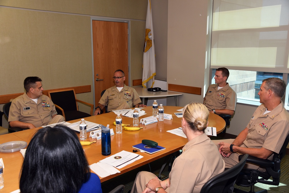 Director, DHA J3/5/7 visits NAMRU San Antonio