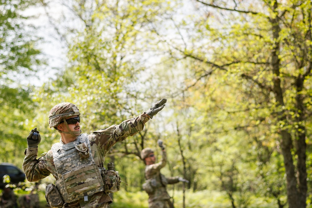 Grenade training at Northern Strike