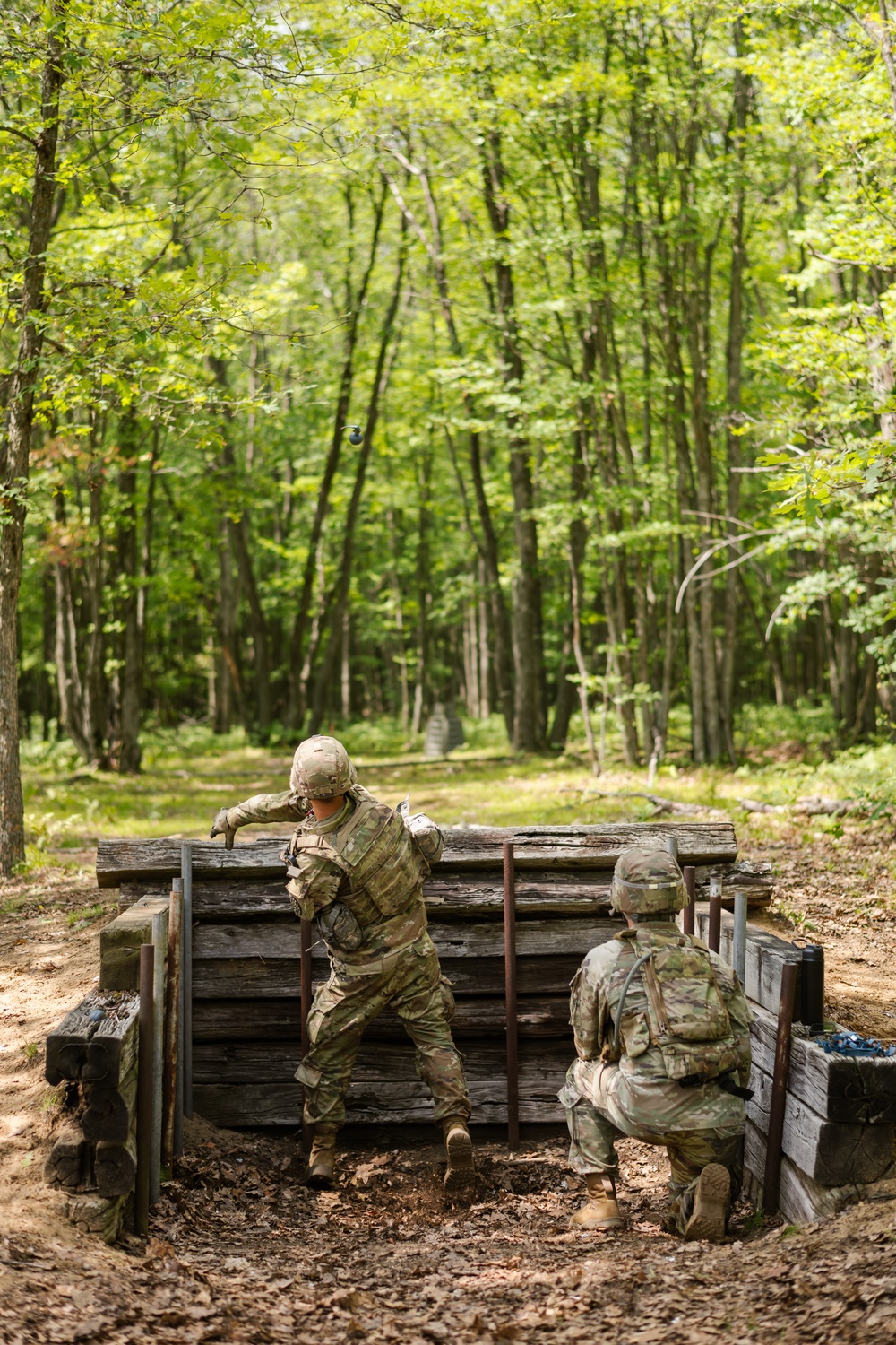 Grenade training at Northern Strike