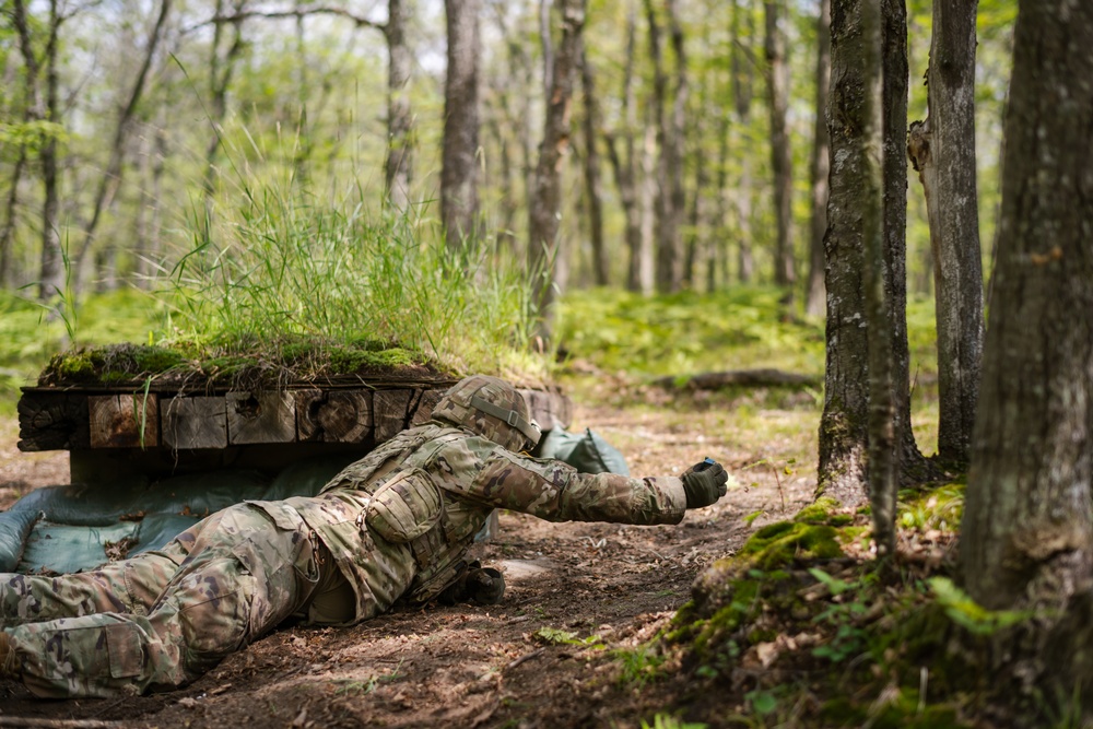 Grenade training at Northern Strike