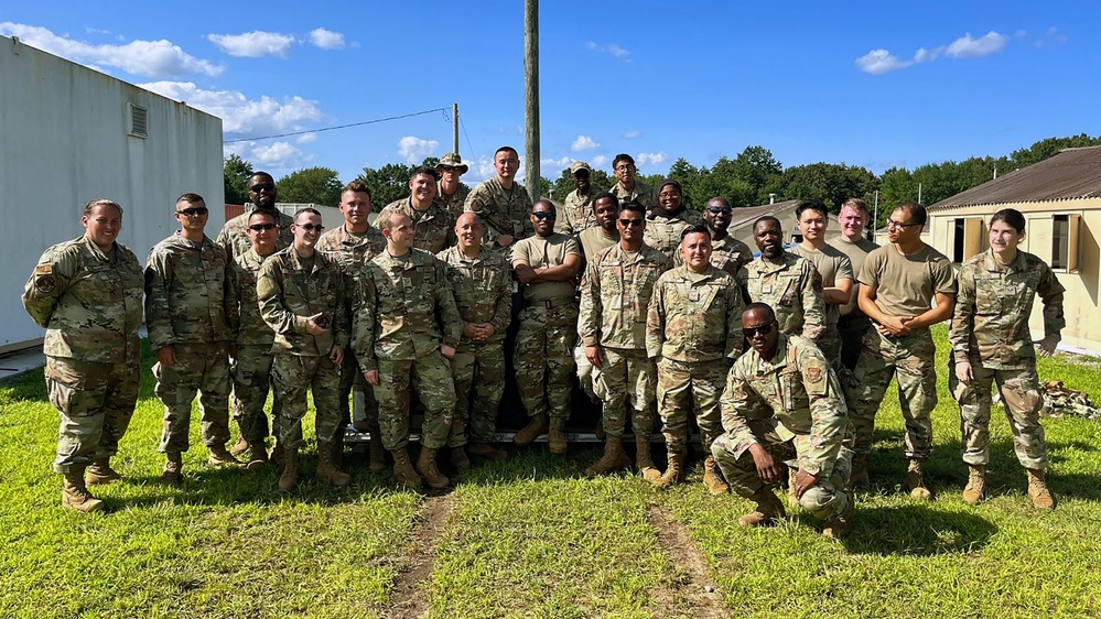 55 CBCS Members Shine in Exercise JULY BIVOUAC, Showcasing XCOMM Equipment to 439 AES at Westover ARB, MA