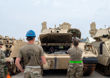 131st CES tank tour