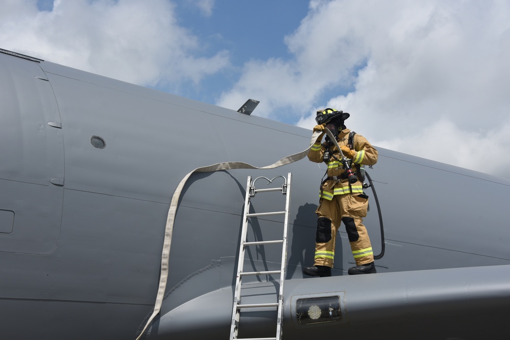 185th ARW fire fighter