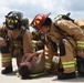 185th ARW fire fighters assist simulated patient