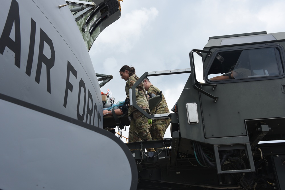 185th ARW mass casualty exercise