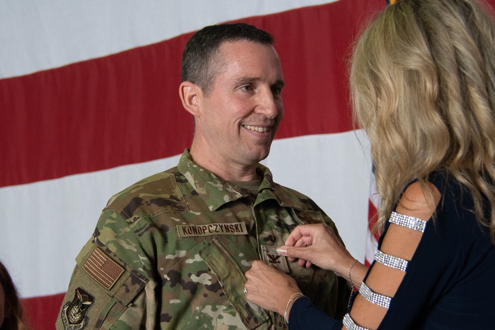 Col. Konopczynski Promotion and AOC