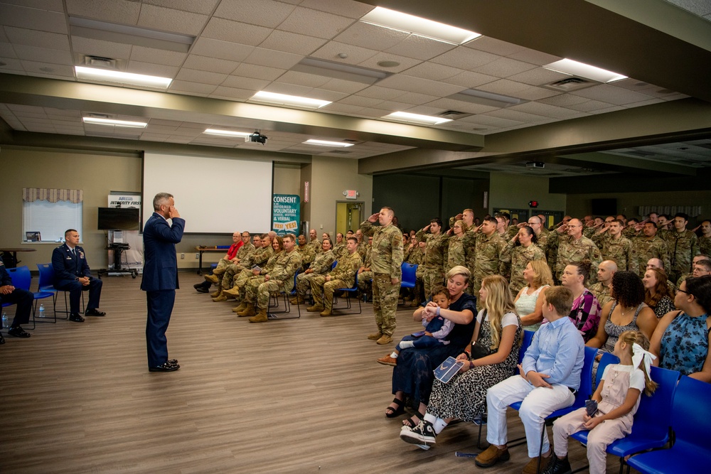 110th Communications Change of Command