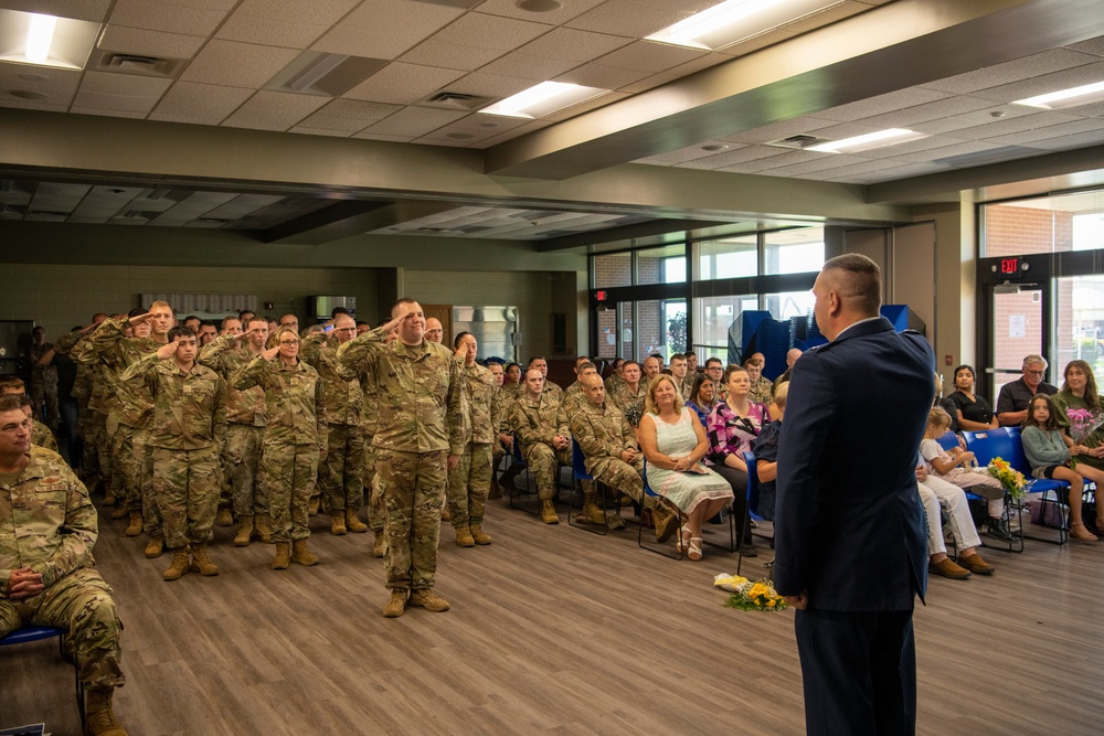 110th Communications Change of Command