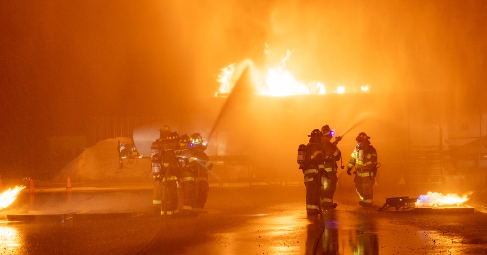 Army Reserve Fire Fighters Train at Northern Strike 23