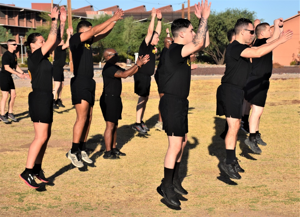 653rd RSG Army Reserve Soldiers compete in energetic PRT activities