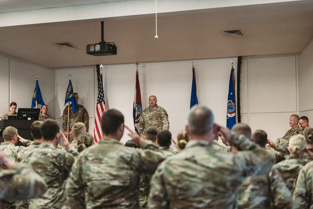 Airmen gather for change of command ceremony